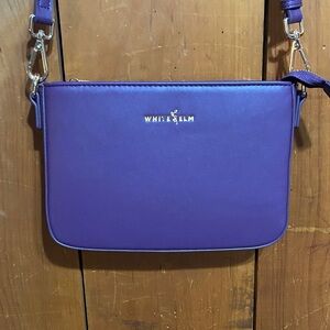 White Elm Purple Crossbody Bag nwot